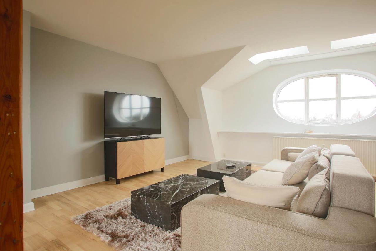 Unique 5 Bedroom W Exposed Beams In Apartment Copenhagen